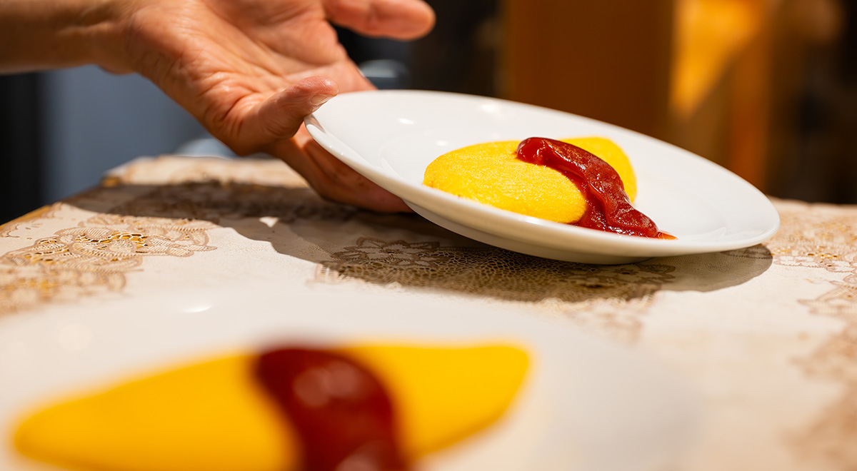 画像:朝食ビュッフェ